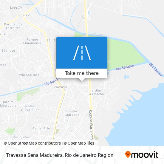 Mapa Travessa Sena Madureira