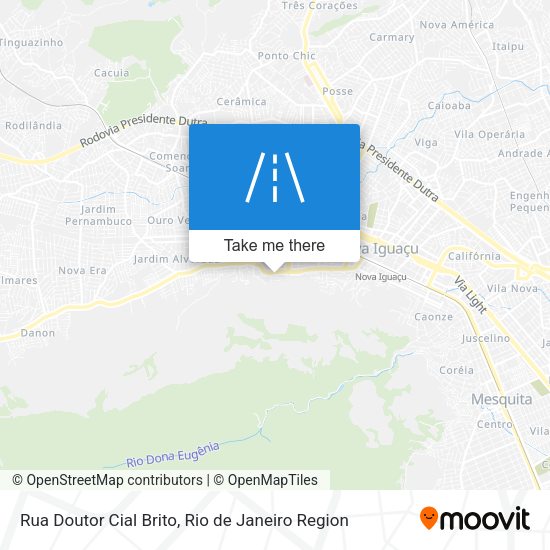 Rua Doutor Cial Brito map