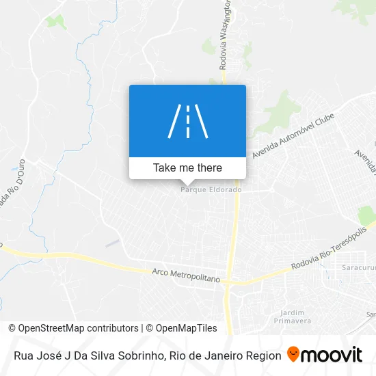 Rua José J Da Silva Sobrinho map