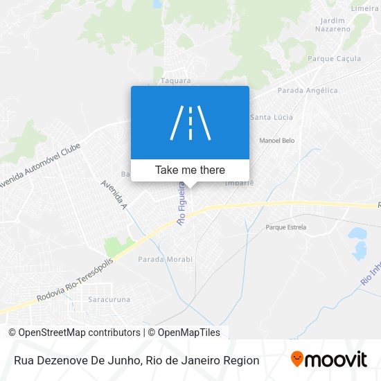 Rua Dezenove De Junho map