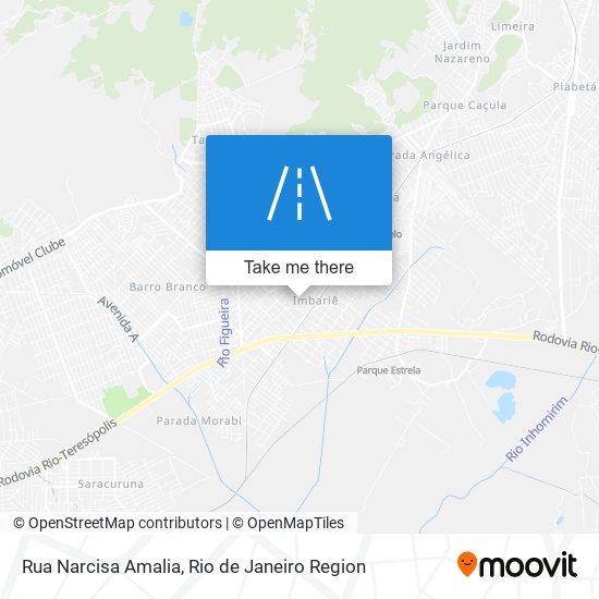 Rua Narcisa Amalia map