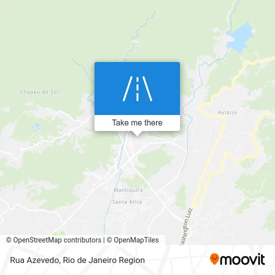 Rua Azevedo map
