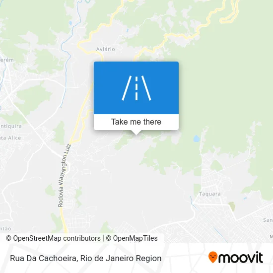 Rua Da Cachoeira map