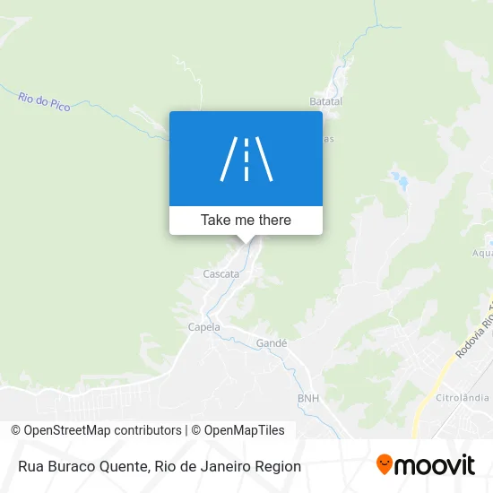 Rua Buraco Quente map