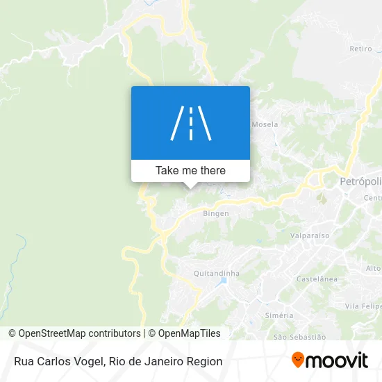 Rua Carlos Vogel map