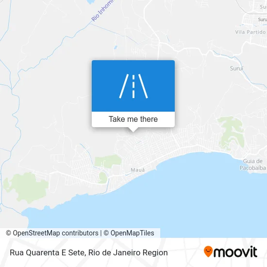 Rua Quarenta E Sete map