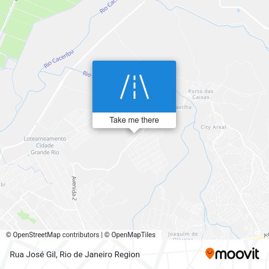 Rua José Gil map
