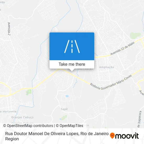 Rua Doutor Manoel De Oliveira Lopes map