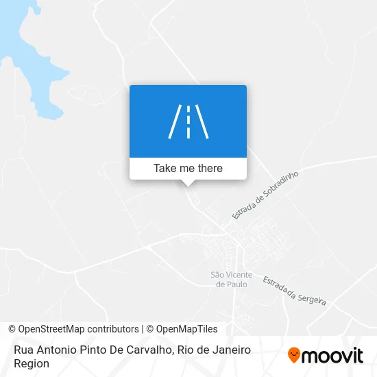 Rua Antonio Pinto De Carvalho map