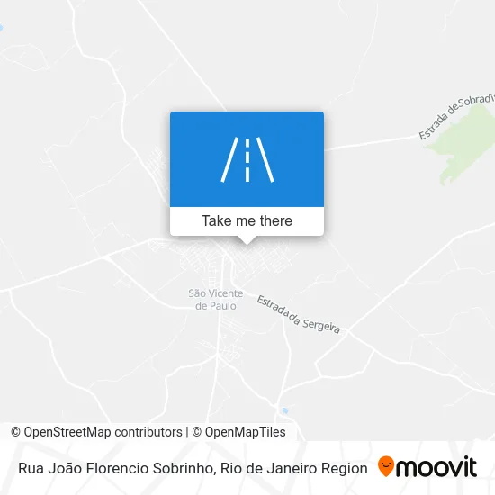 Rua João Florencio Sobrinho map