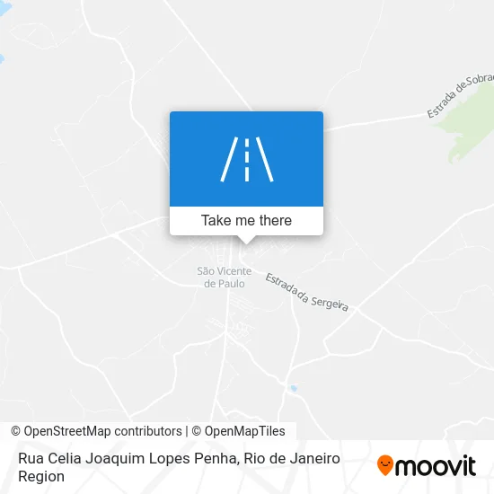 Rua Celia Joaquim Lopes Penha map