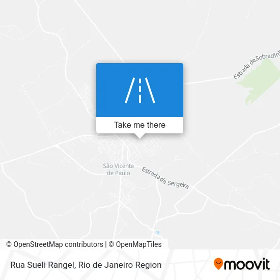 Rua Sueli Rangel map