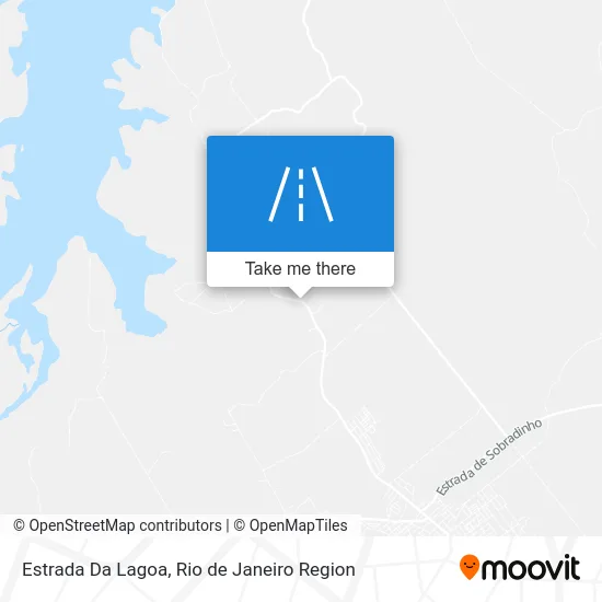 Estrada Da Lagoa map