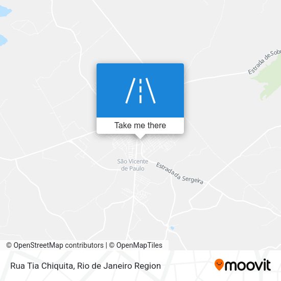 Rua Tia Chiquita map