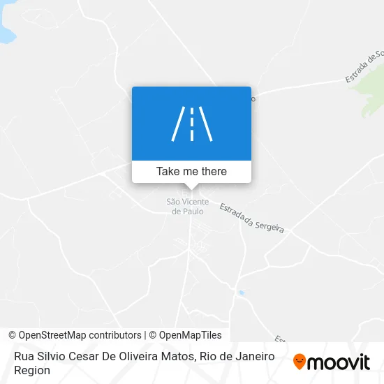 Rua Silvio Cesar De Oliveira Matos map