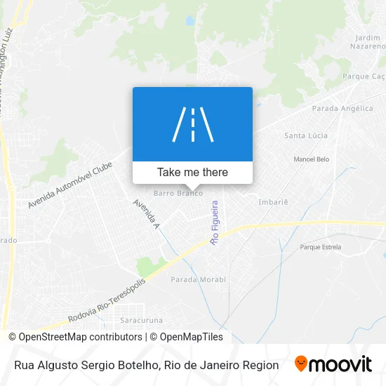 Rua Algusto Sergio Botelho map
