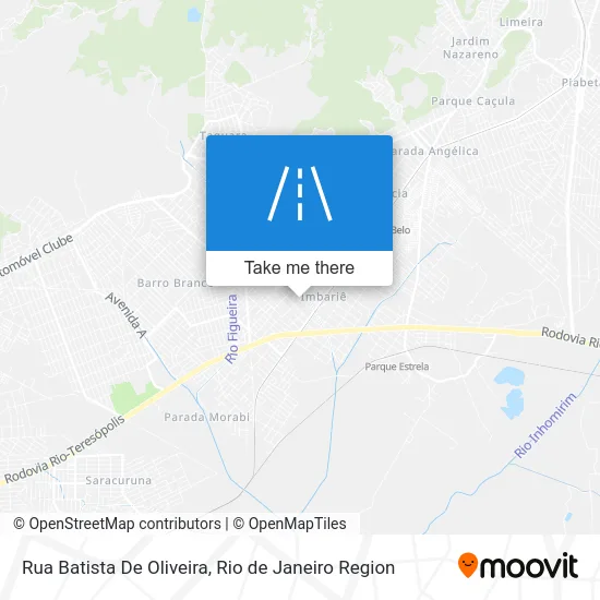 Rua Batista De Oliveira map