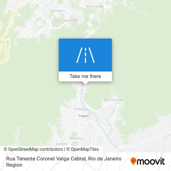 Rua Tenente Coronel Veiga Cabral map