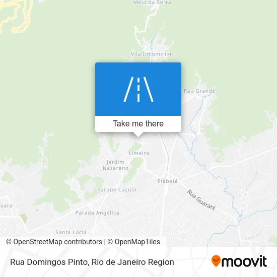Rua Domingos Pinto map