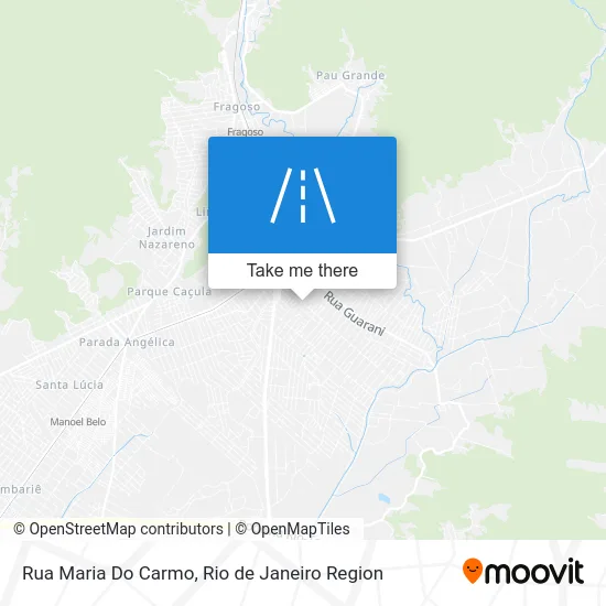 Rua Maria Do Carmo map
