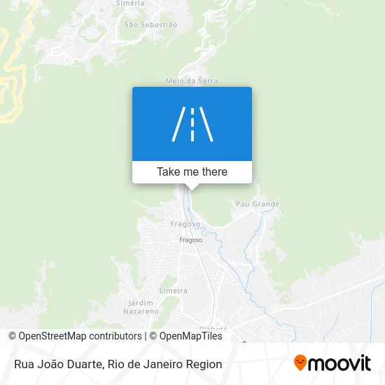 Rua João Duarte map