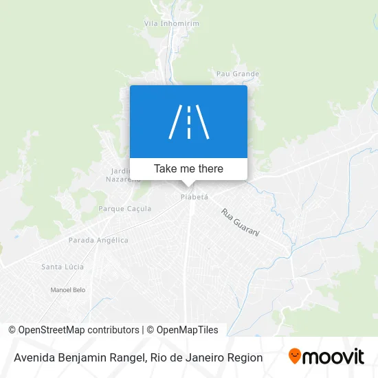 Avenida Benjamin Rangel map