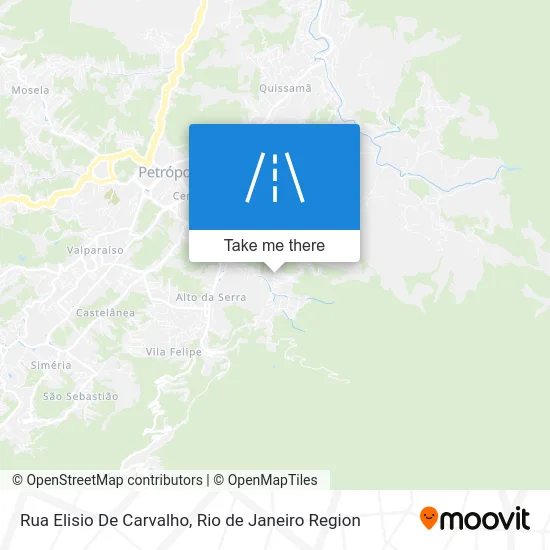 Rua Elisio De Carvalho map