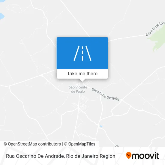 Rua Oscarino De Andrade map