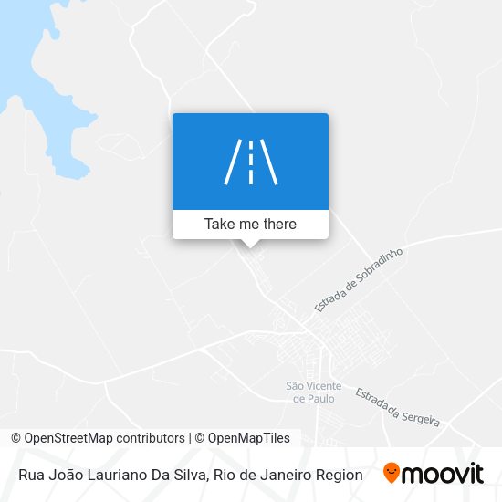 Rua João Lauriano Da Silva map