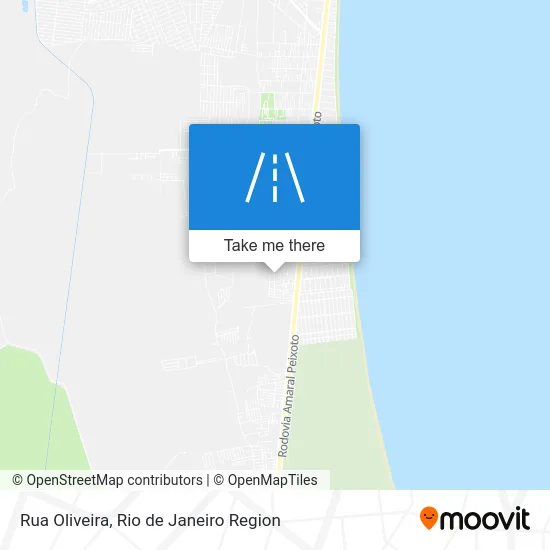 Rua Oliveira map