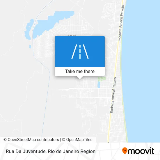 Rua Da Juventude map