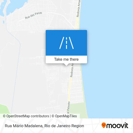 Rua Mário Madalena map