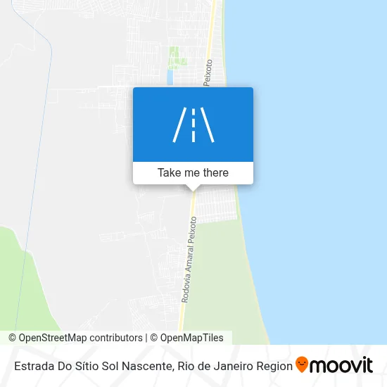 Estrada Do Sítio Sol Nascente map