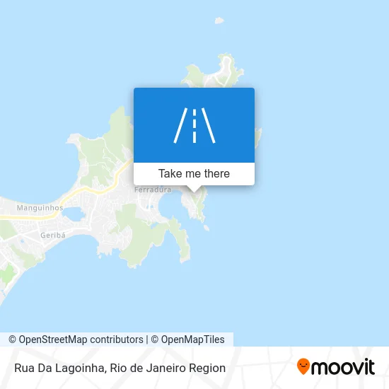 Rua Da Lagoinha map