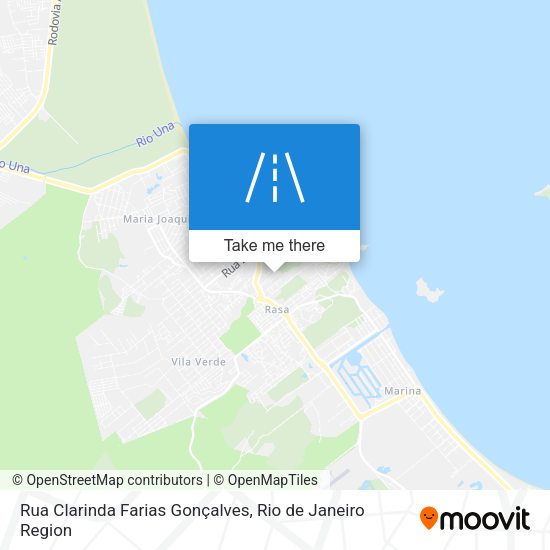 Rua Clarinda Farias Gonçalves map