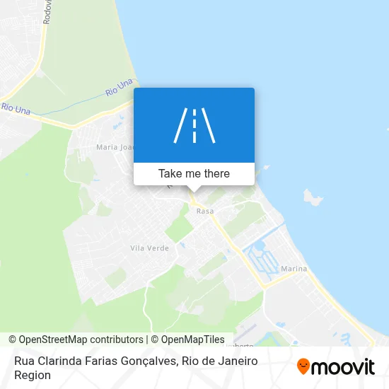 Rua Clarinda Farias Gonçalves map