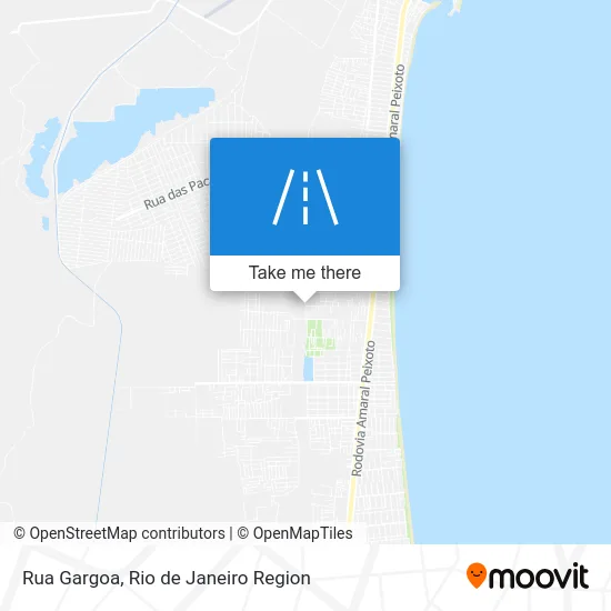 Rua Gargoa map