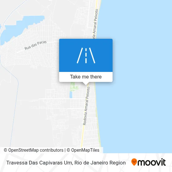 Travessa Das Capivaras Um map