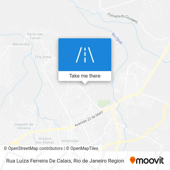 Rua Luiza Ferreira De Calais map