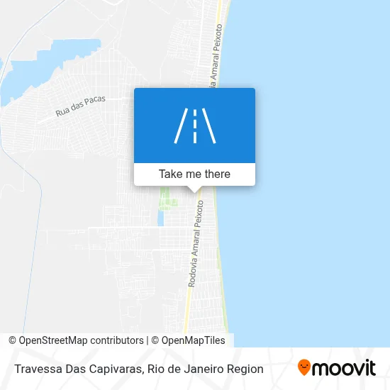 Travessa Das Capivaras map