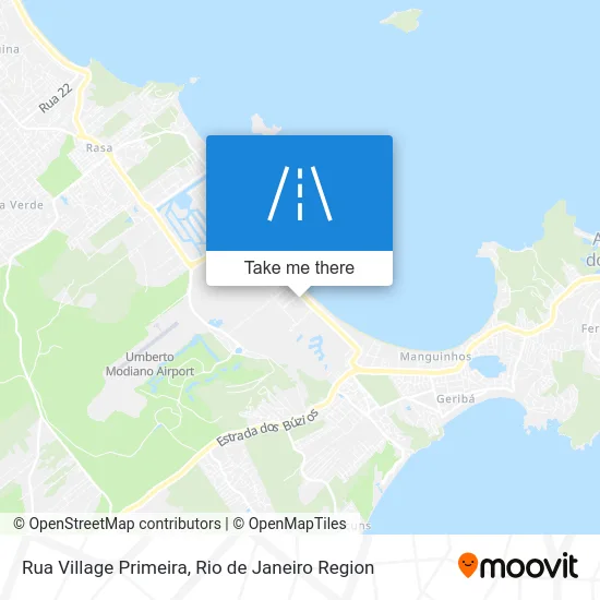 Rua Village Primeira map