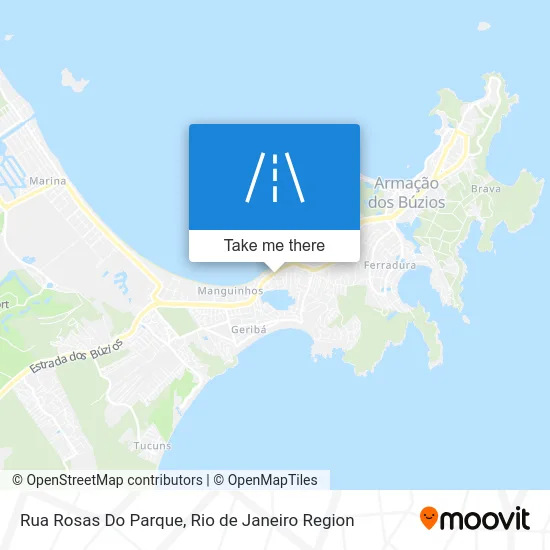 Rua Rosas Do Parque map