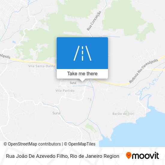 Rua João De Azevedo Filho map