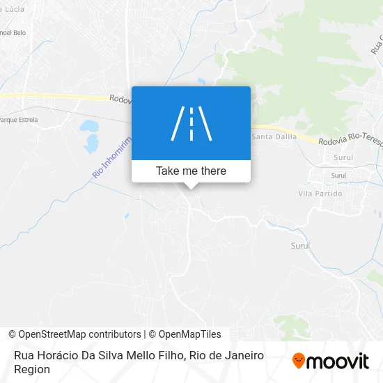 Rua Horácio Da Silva Mello Filho map