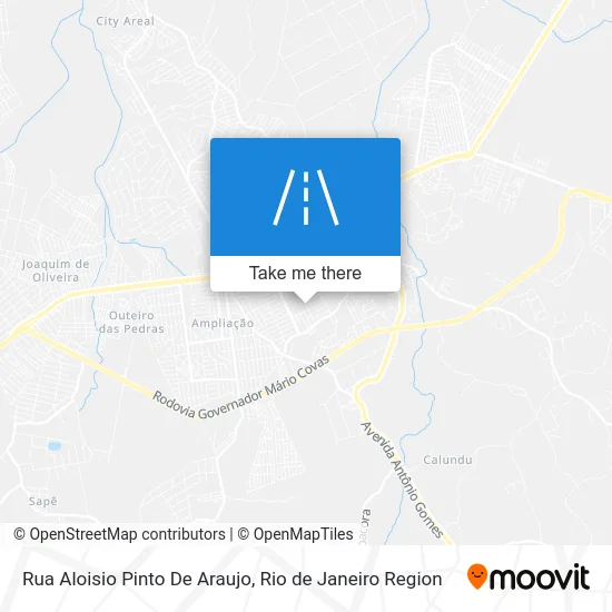 Rua Aloisio Pinto De Araujo map