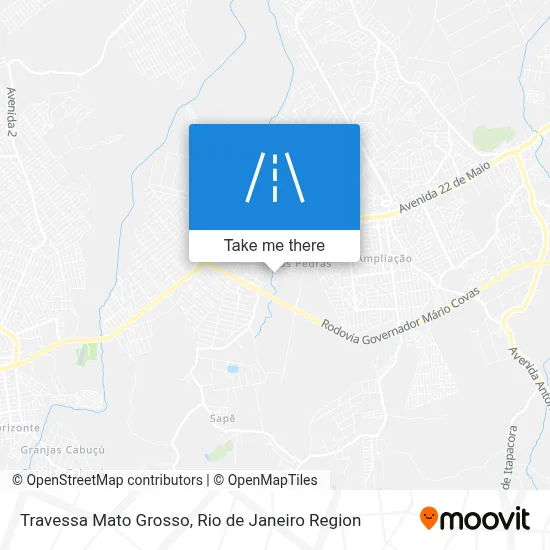 Travessa Mato Grosso map