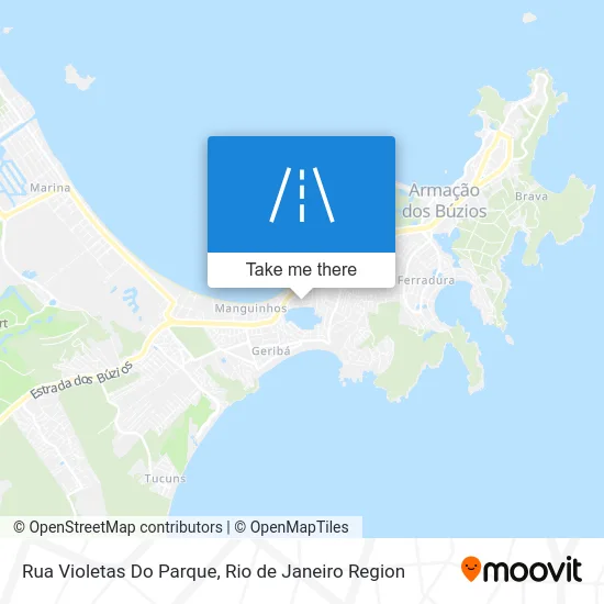 Rua Violetas Do Parque map