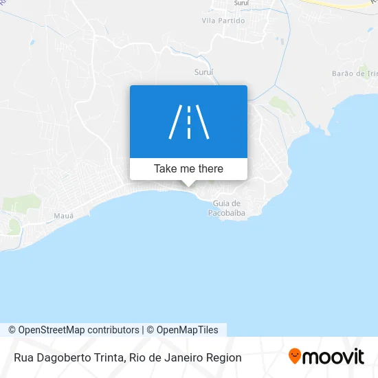 Rua Dagoberto Trinta map