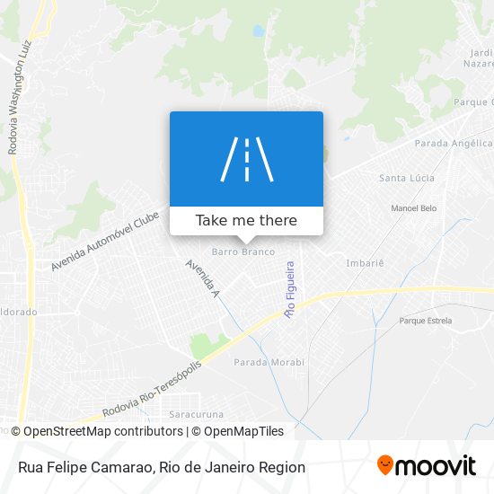 Mapa Rua Felipe Camarao