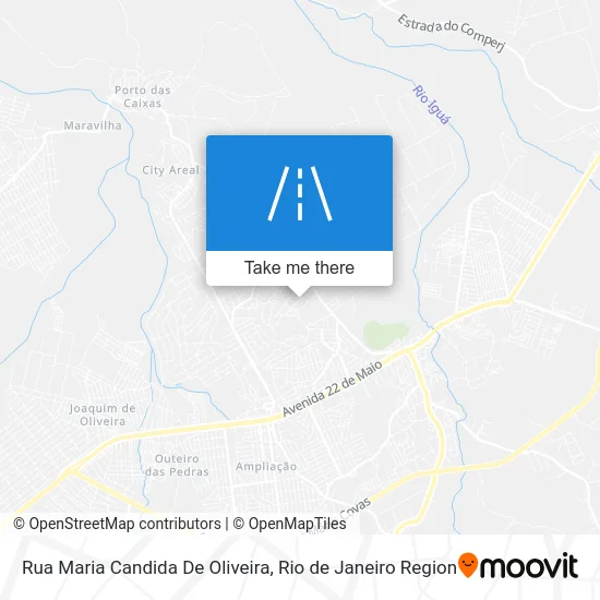 Rua Maria Candida De Oliveira map